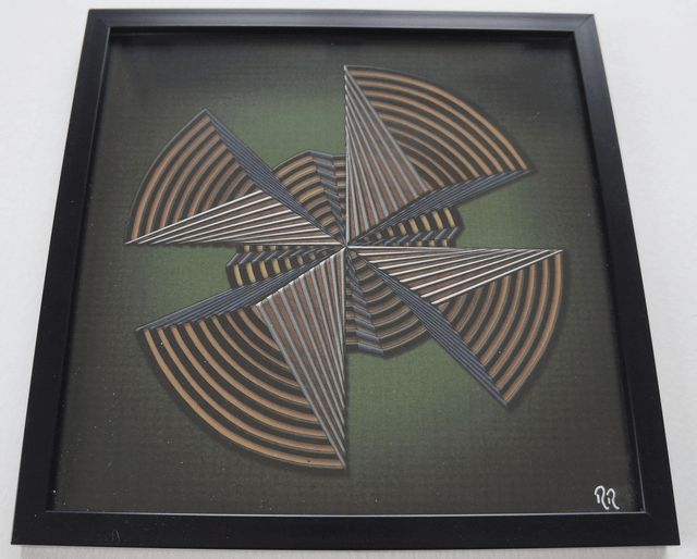 Horn - 30x30cm Encadré