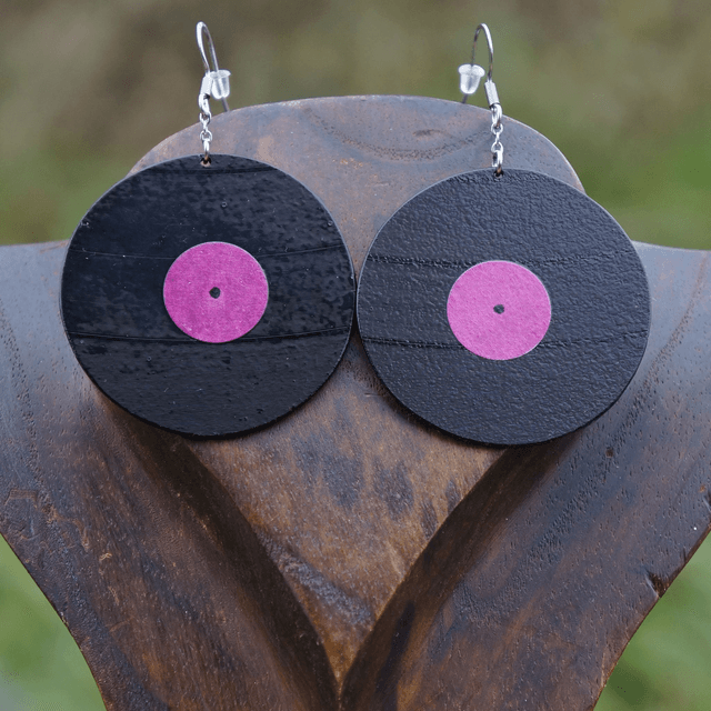 Les Boucles Vinyle - Plusieurs Coloris