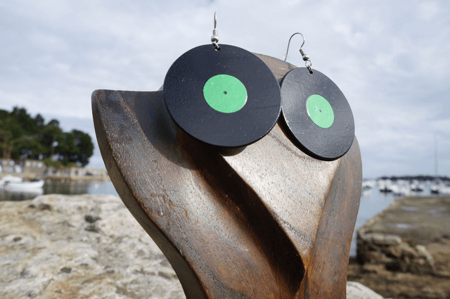 Les Boucles Vinyle - Plusieurs Coloris