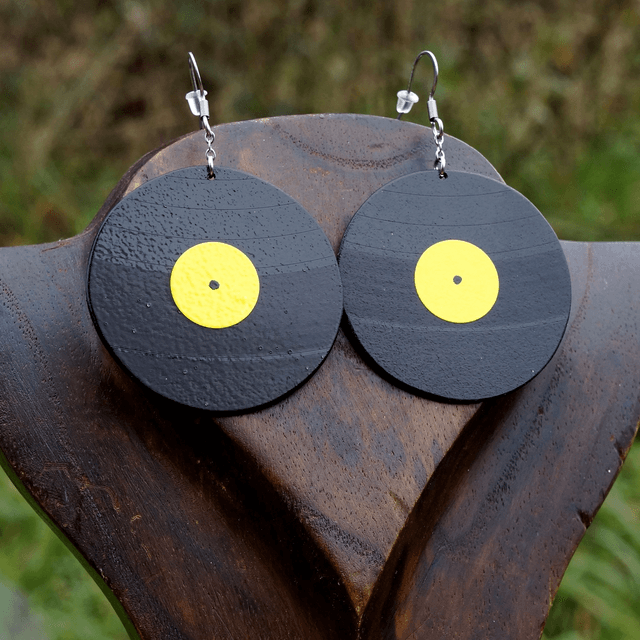 Les Boucles Vinyle - Plusieurs Coloris