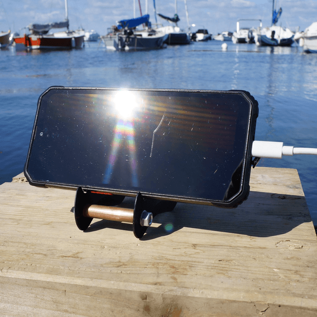 Support pour smartphone & cartes de visite