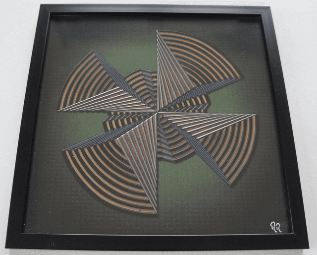 Horn - 30x30cm Encadré